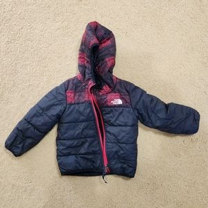The North Face Black Reversible Full-Zip Hooded Jacket